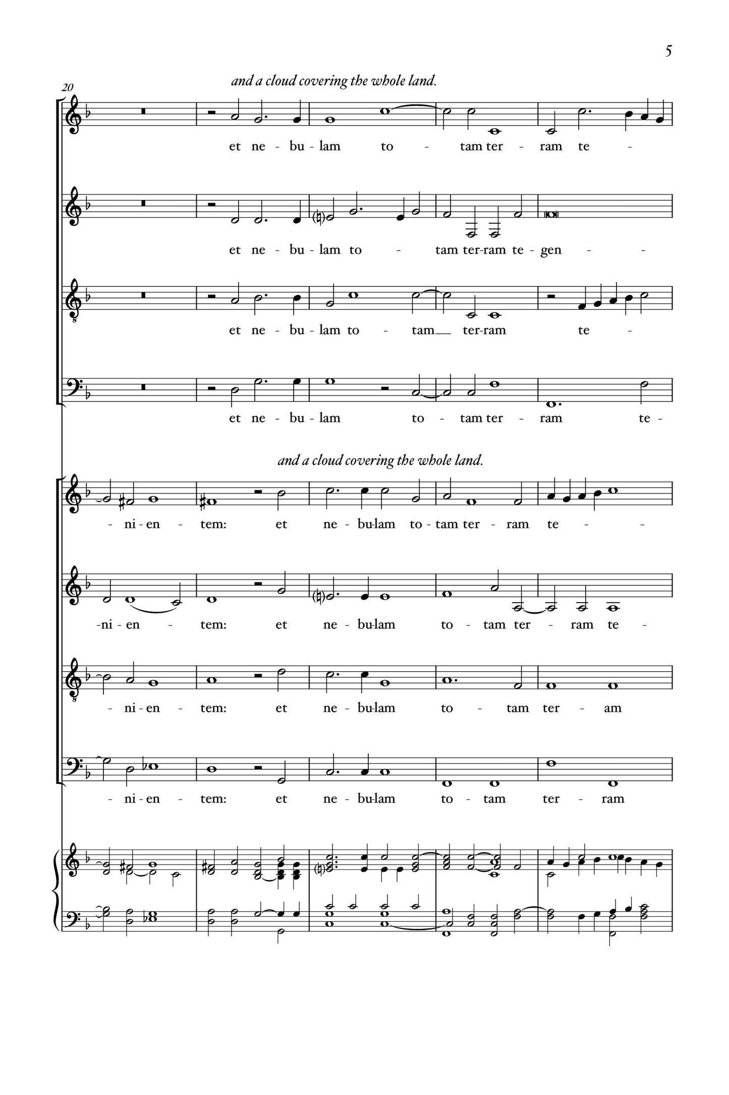 Handl/Gallus — Aspiciens a longe [SATB/SATB]