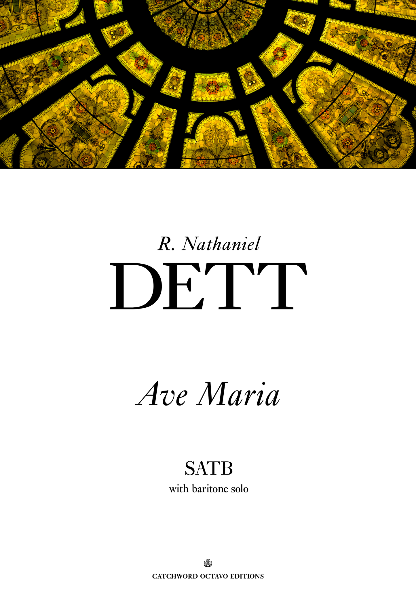 Dett — Ave Maria [SATB]