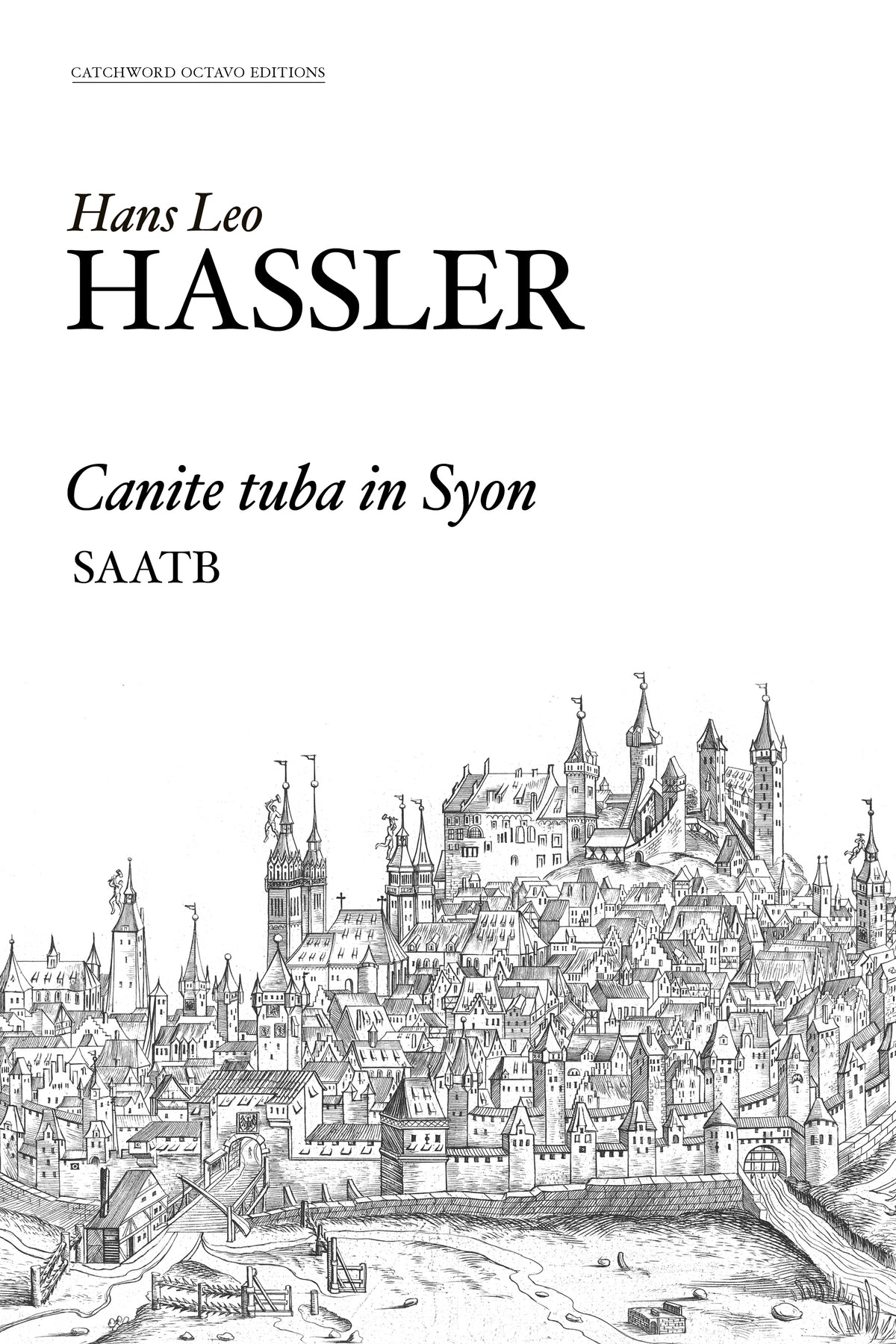 Hassler — Canite tuba in Syon [SAATB]