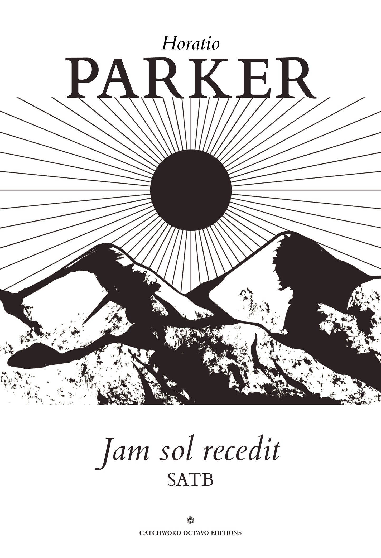 Parker — Jam sol recedit [SATB]