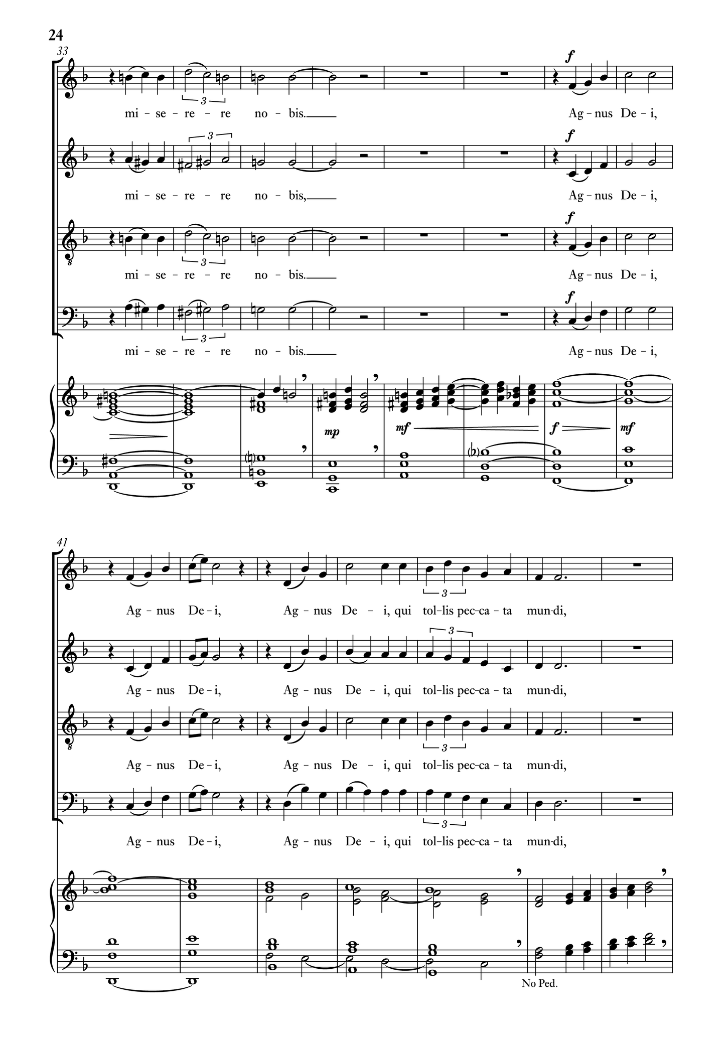 Neswick — Missa Brevis [SATB + organ]