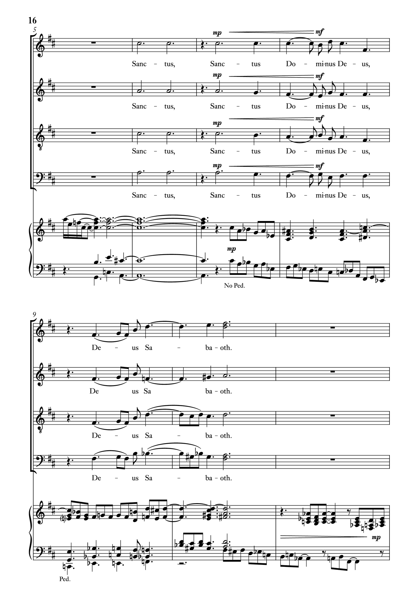 Neswick — Missa Brevis [SATB + organ]