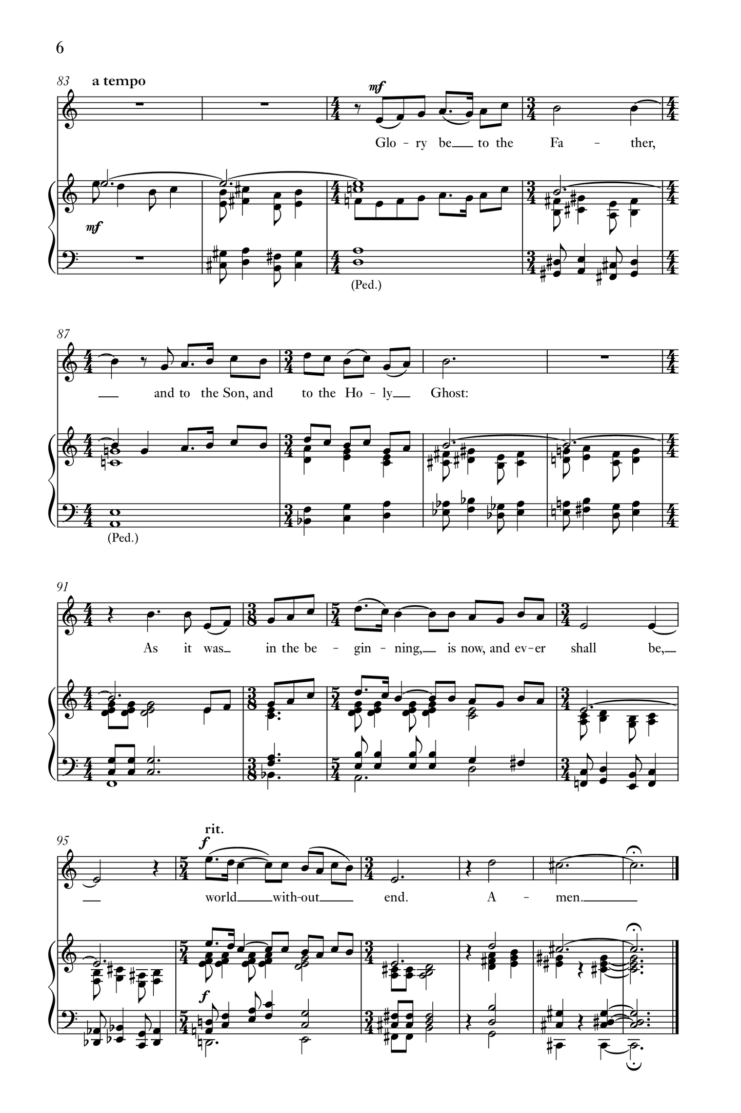 Hurd — Magnificat & Nunc Dimittis (Nashotah Canticles) [Unison voices + organ]