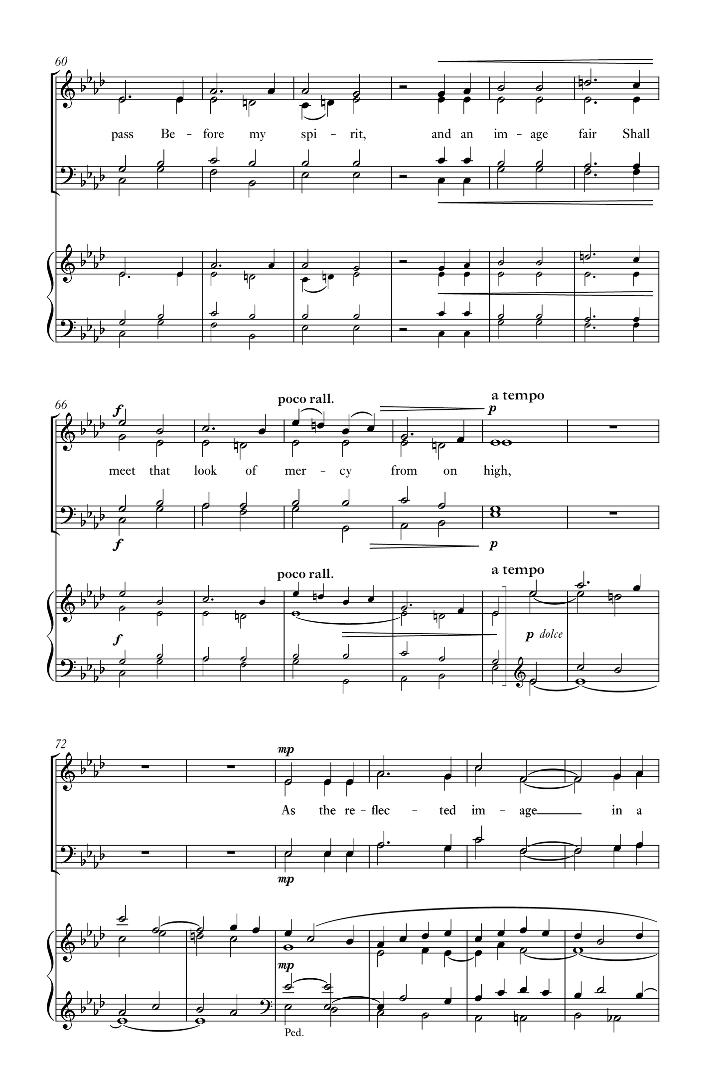 Wood — O Lord that seest from yon starry height [SATB + organ]
