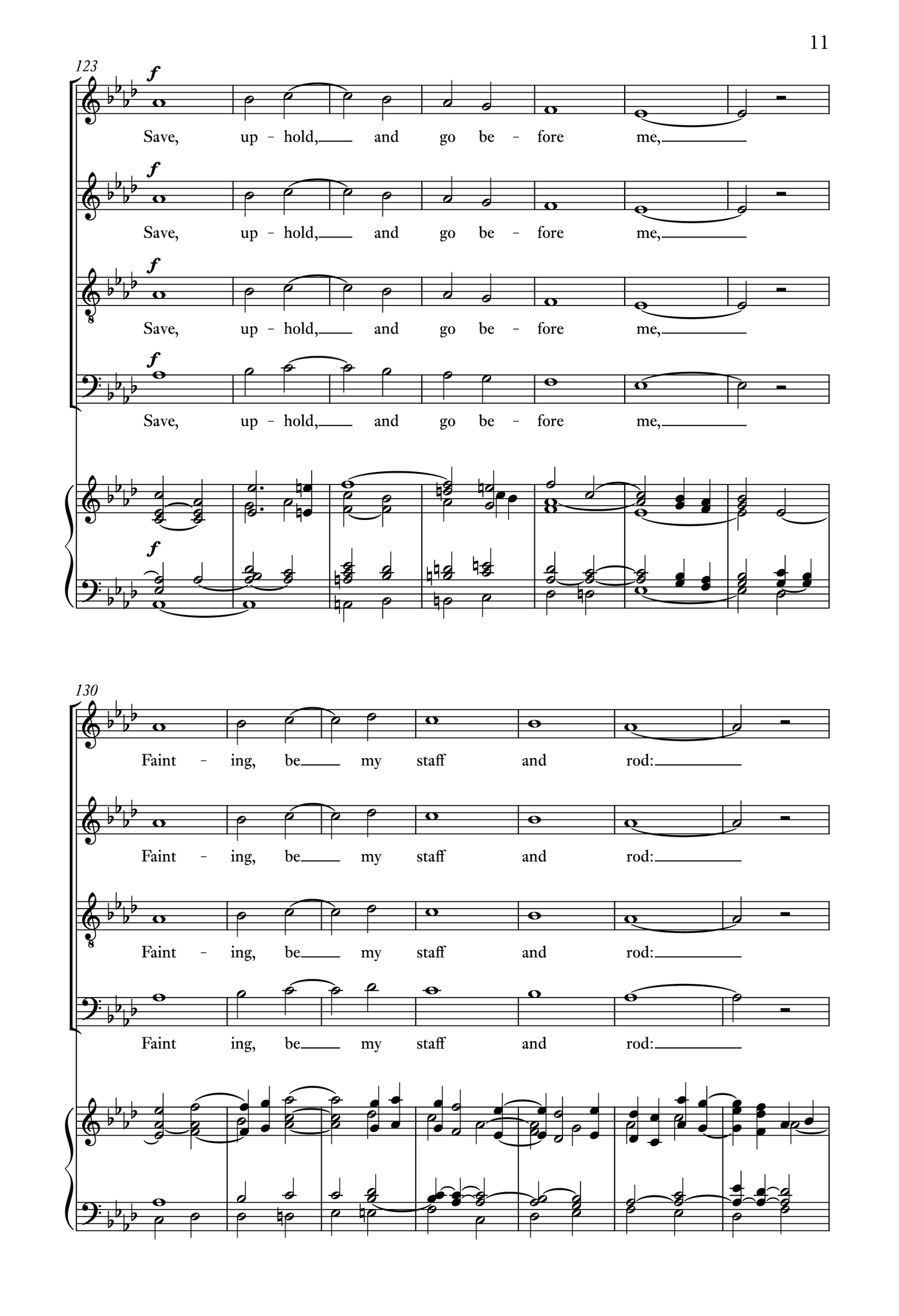 Wood — O thou sweetest source of gladness [SATB + organ]