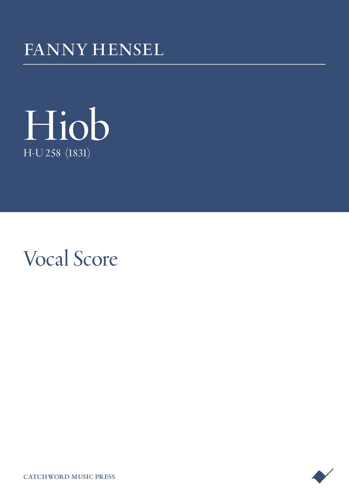 Hensel — Hiob [SPECIAL ORDER]