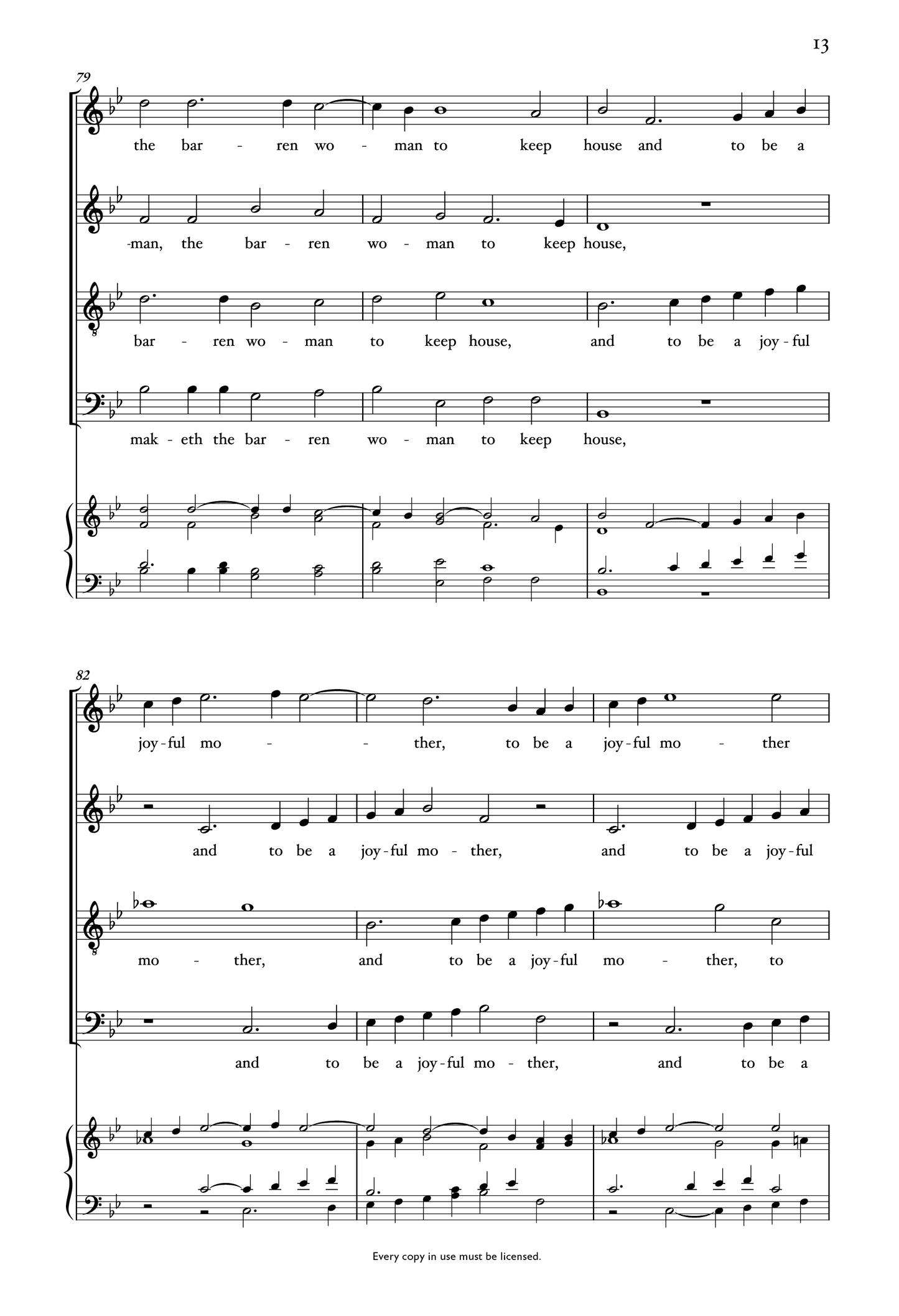 Tye — Praise ye the Lord, ye children [SATB]