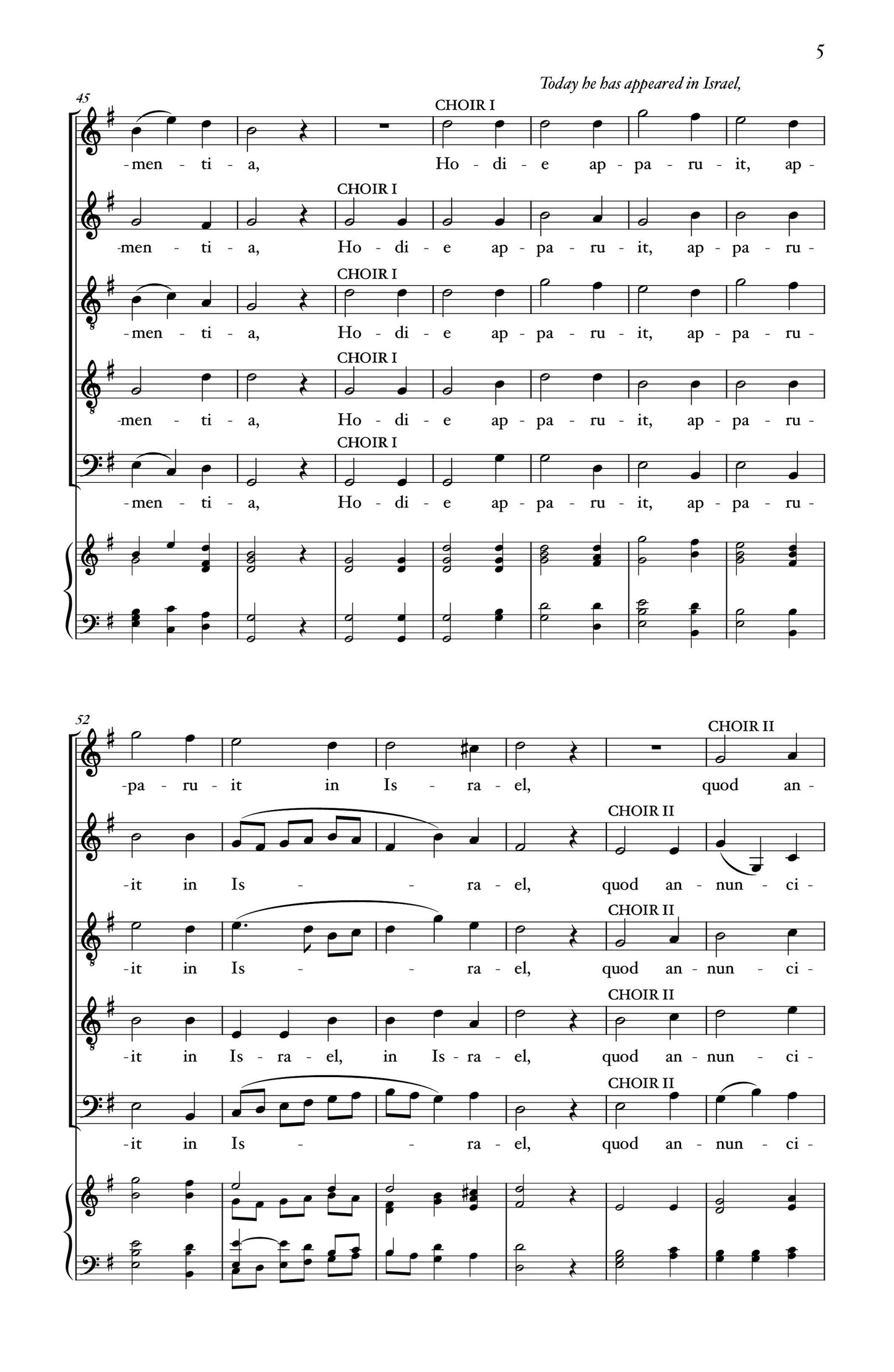 Handl/Gallus — Resonet in laudibus [SATTB]