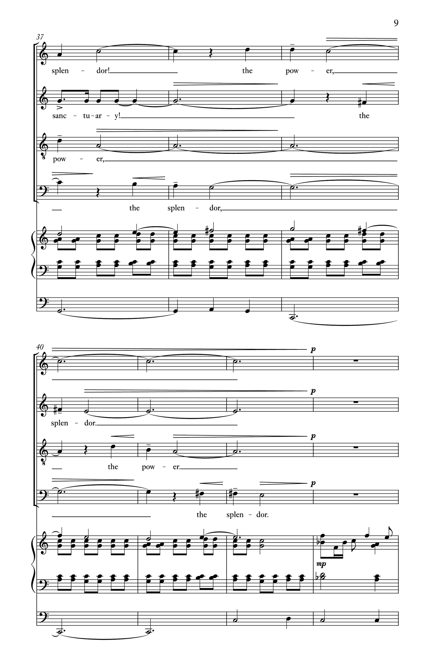 Hurd — Sing to the Lord a new song [SATB + organ]