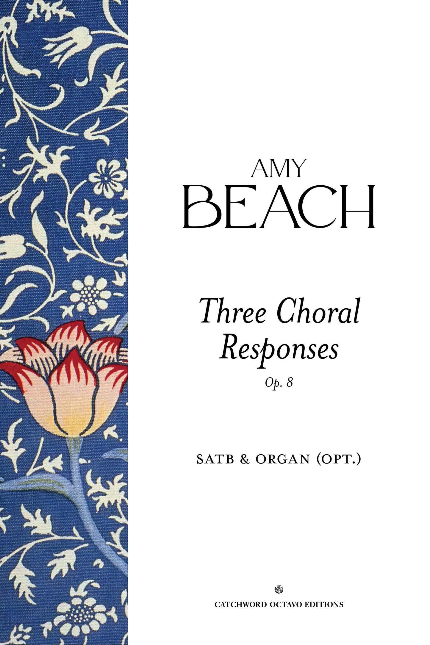 Beach — Three Choral Responses [SATB + opt. organ]