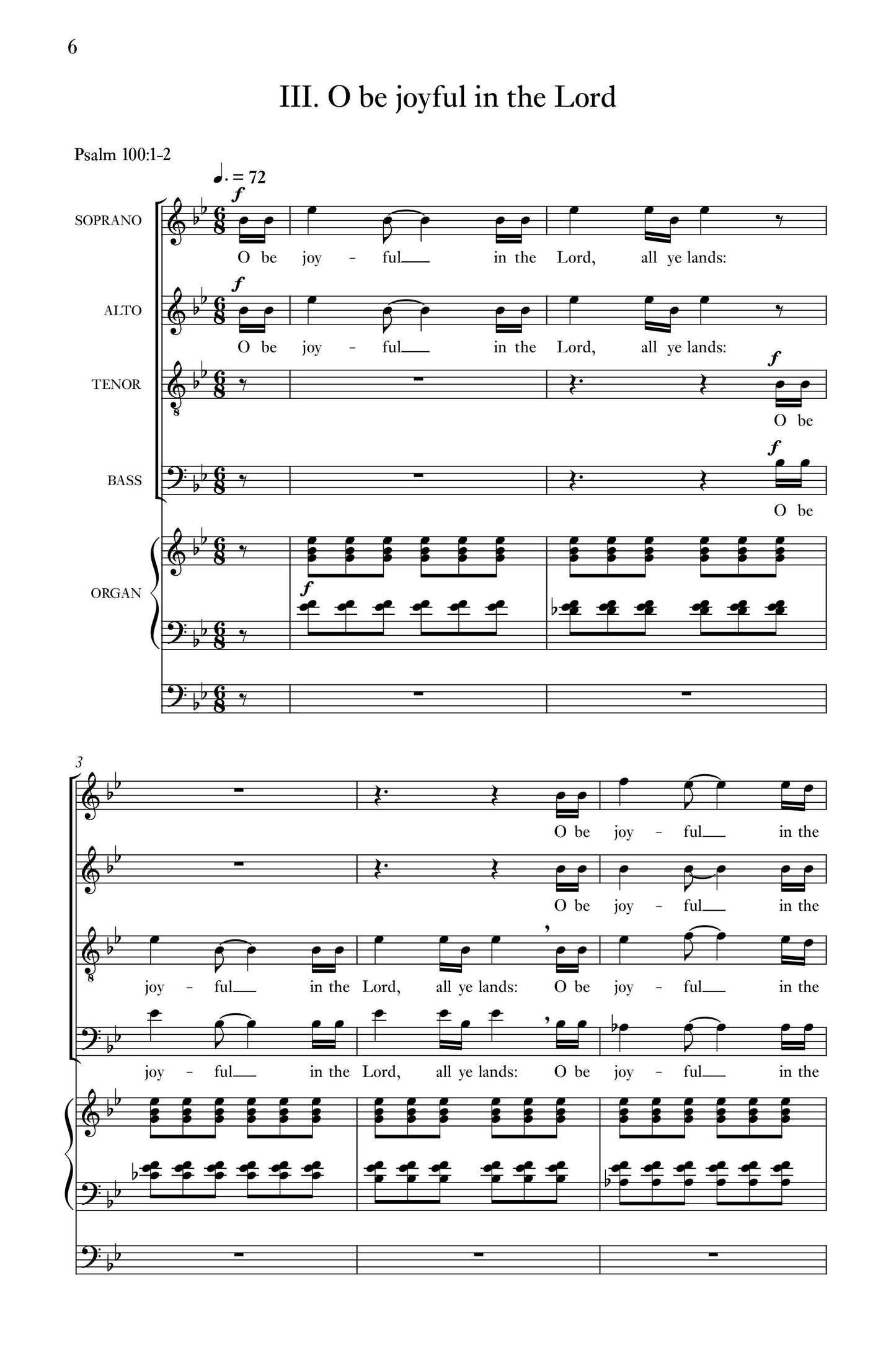 Hwang — Three Choral Responses [SATB + Organ]
