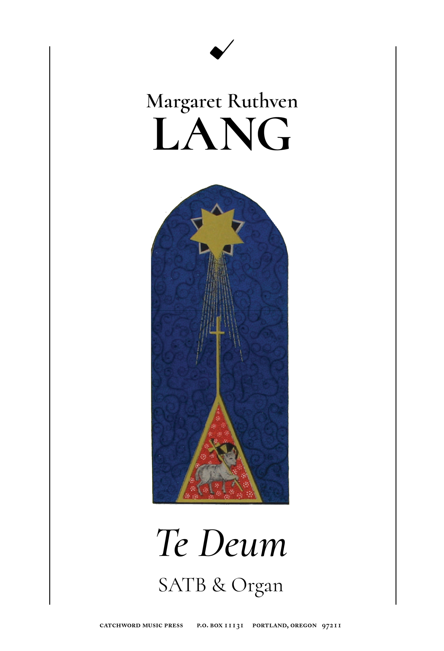 Lang — Te Deum [SATB + organ]
